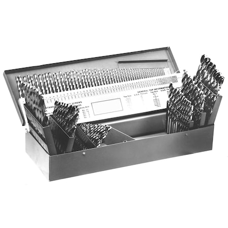 115pc 135Deg Split Point Stub Length 3In1 Combination Drill Set